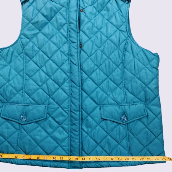 IZOD Quilted Puffer Vest Size 1X - Picture 9 of 12